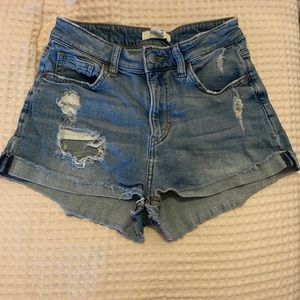 H&M Blue jean shorts